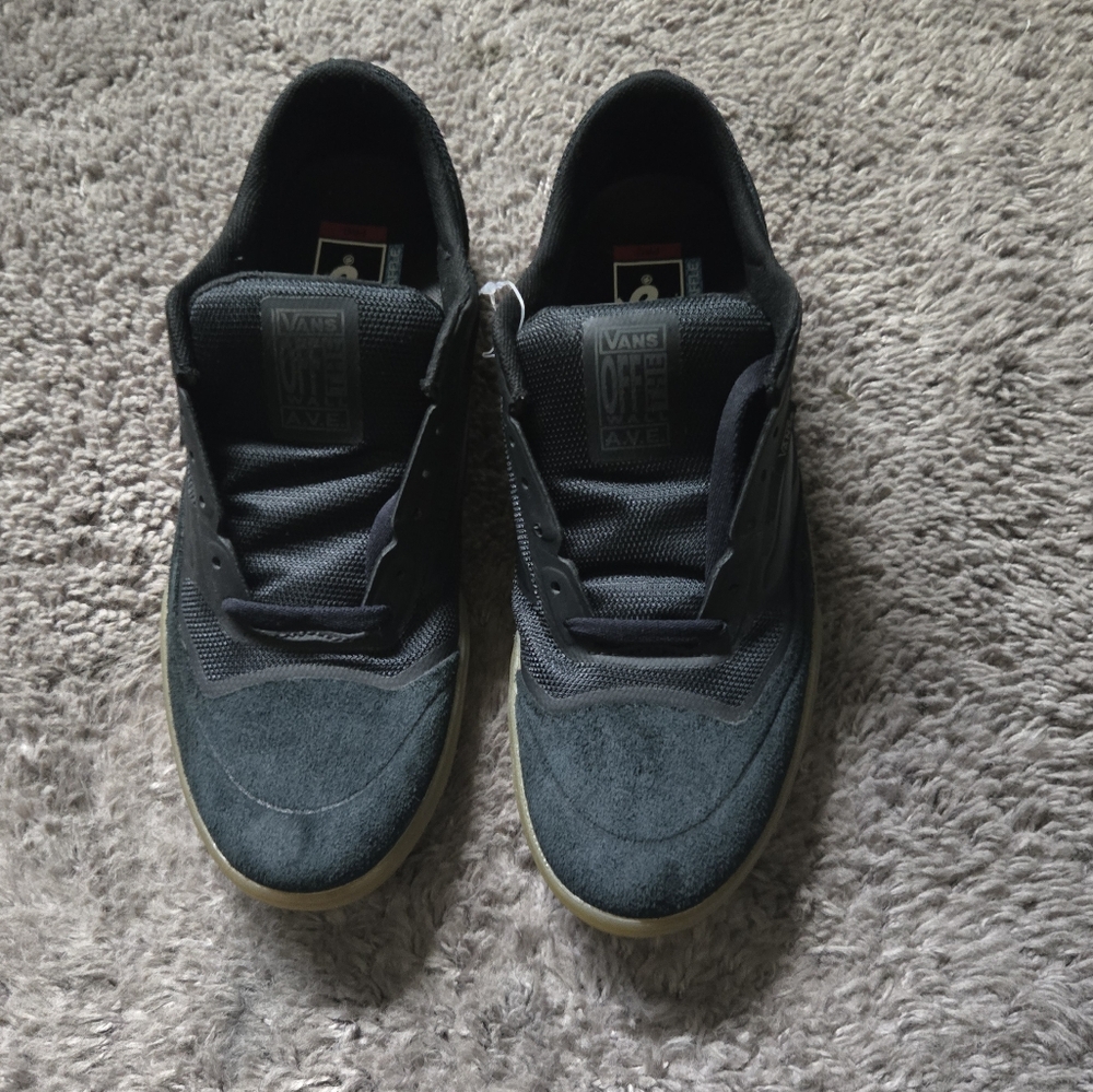 Vans Ave Pro 1 Ultimatewaffle Men Black And Gum Bottom New 082025 - Picture 2 of 11
